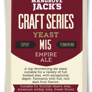 Levadura seca serie Craft Mangrove Jack  – Empire Ale  M15, 10g - Club Amigos Cerveceros